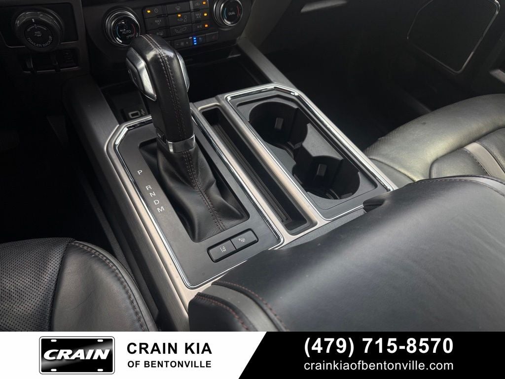 2018 Ford F-150 Platinum - 4WD / PANORAMIC SUNROOF