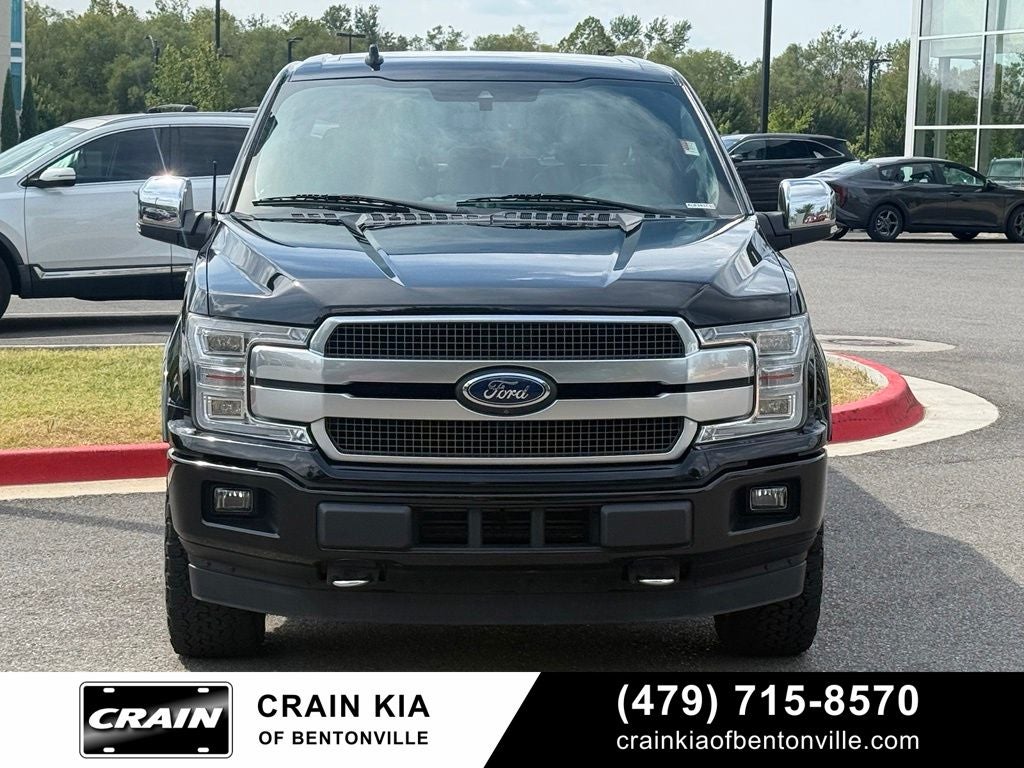 2018 Ford F-150 Platinum - 4WD / PANORAMIC SUNROOF
