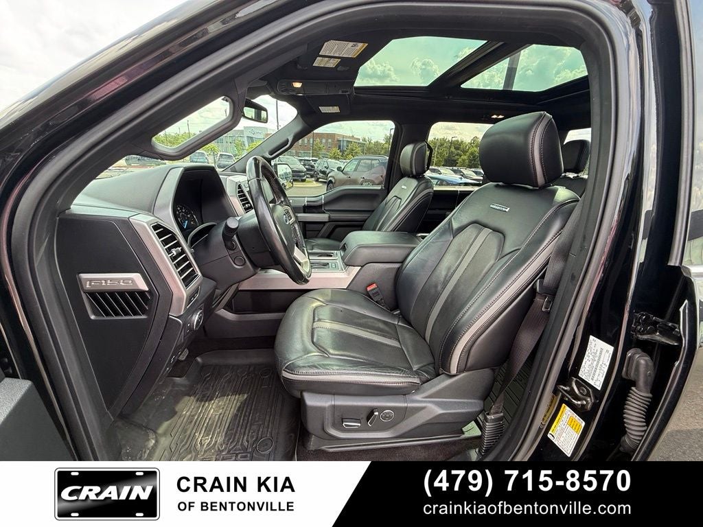 2018 Ford F-150 Platinum - 4WD / PANORAMIC SUNROOF