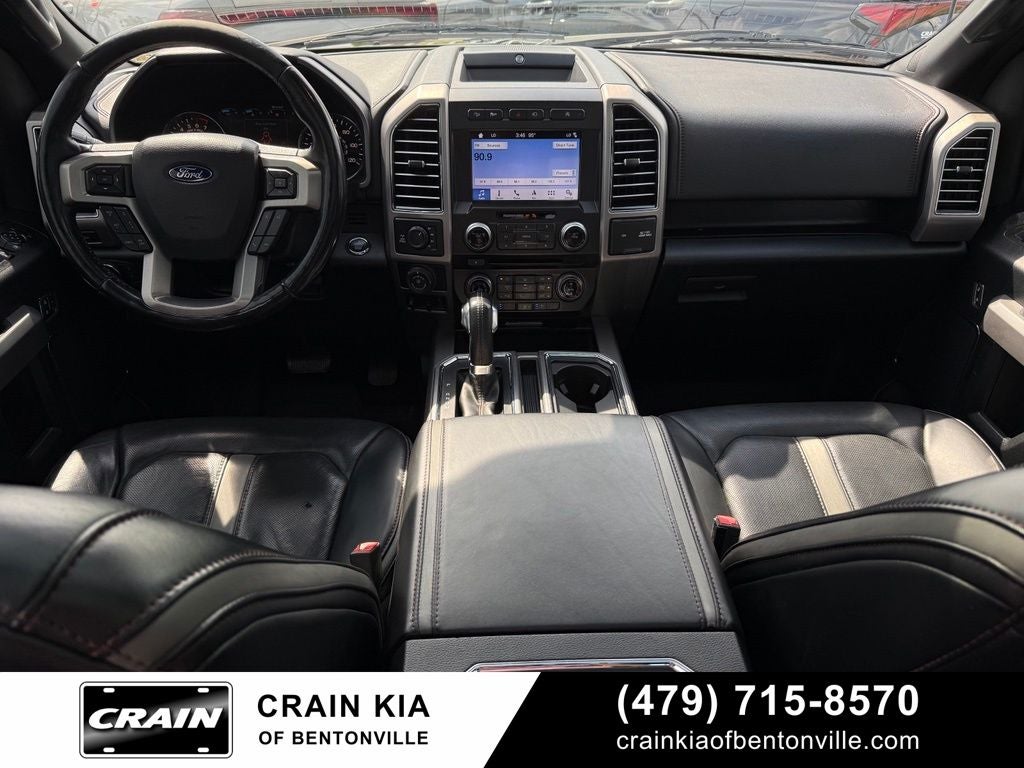 2018 Ford F-150 Platinum - 4WD / PANORAMIC SUNROOF