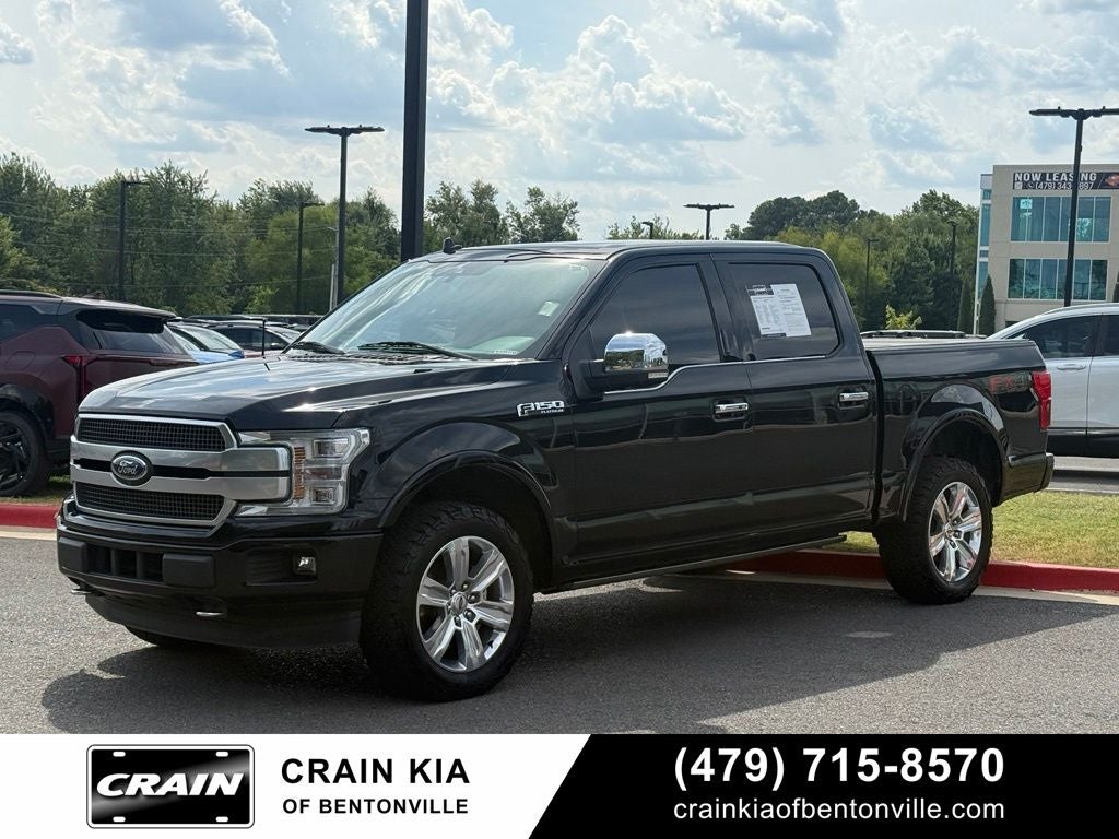 2018 Ford F-150 Platinum - 4WD / PANORAMIC SUNROOF