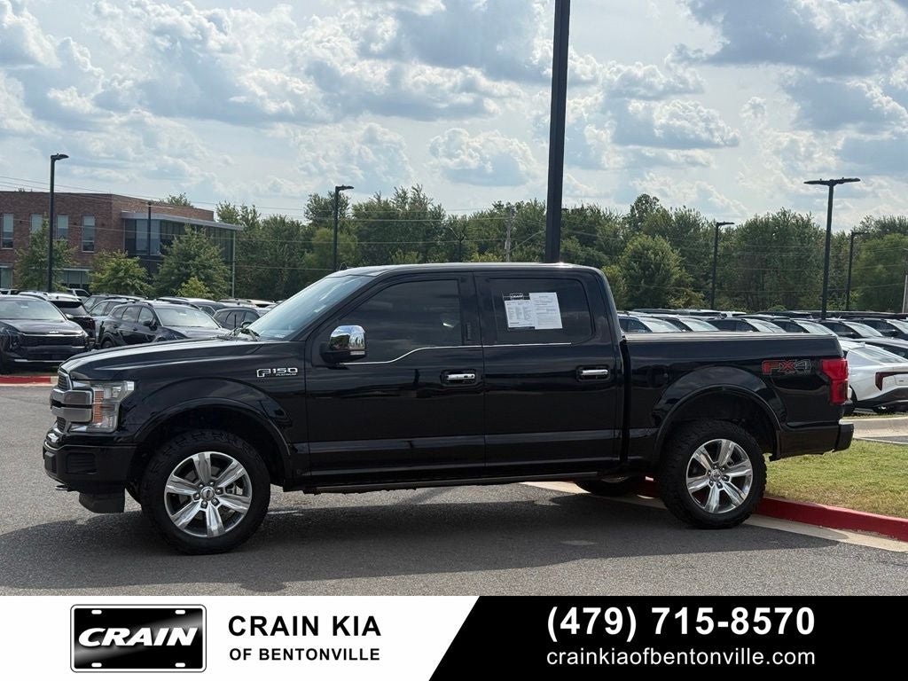 2018 Ford F-150 Platinum - 4WD / PANORAMIC SUNROOF