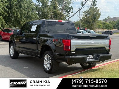 2018 Ford F-150 Platinum - 4WD / PANORAMIC SUNROOF