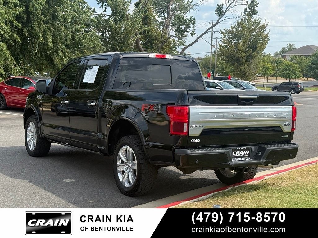 2018 Ford F-150 Platinum - 4WD / PANORAMIC SUNROOF