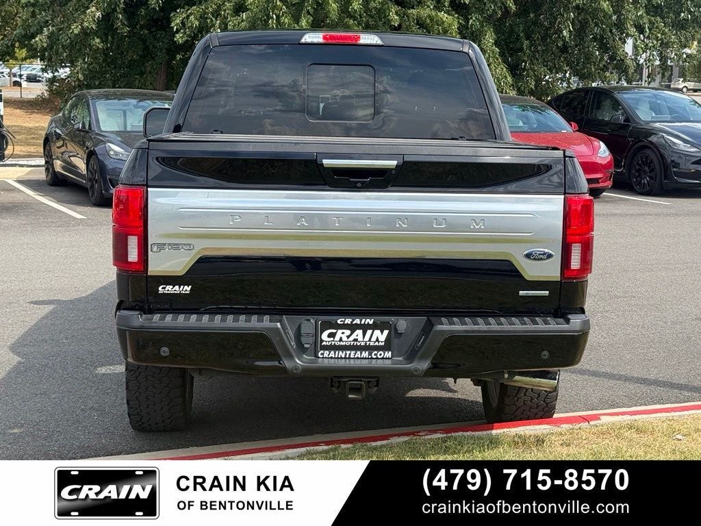 2018 Ford F-150 Platinum - 4WD / PANORAMIC SUNROOF