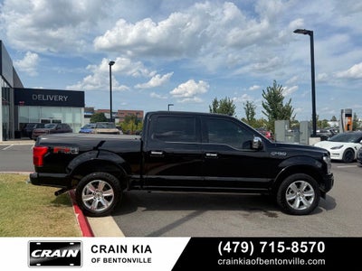 2018 Ford F-150 Platinum - 4WD / PANORAMIC SUNROOF