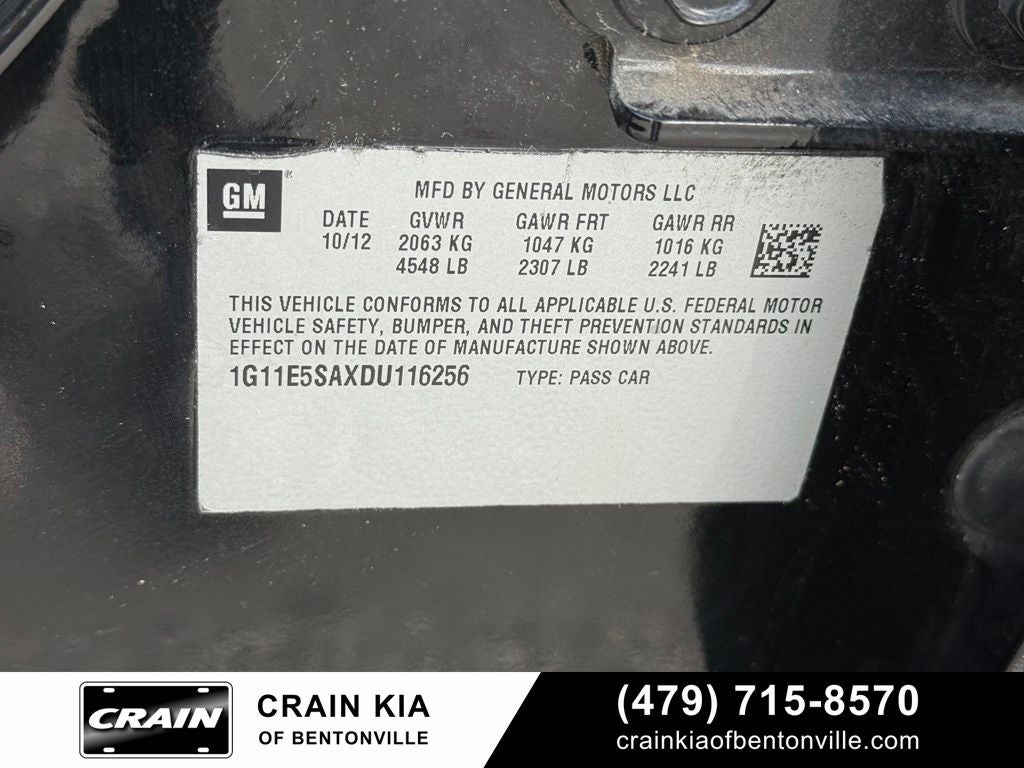 2013 Chevrolet Malibu LT 2LT