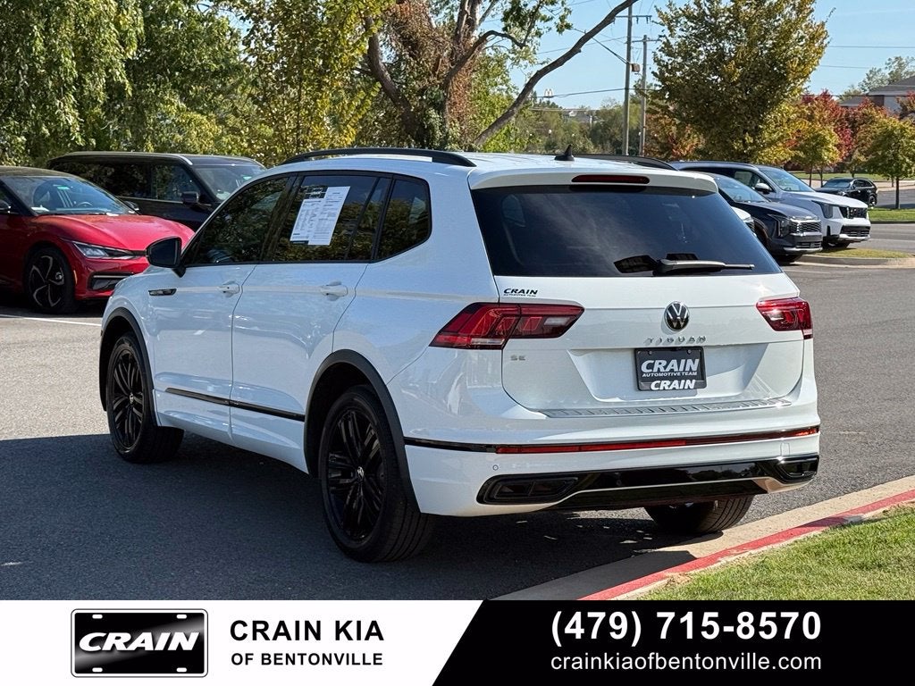 2022 Volkswagen Tiguan 2.0T SE R-Line Black