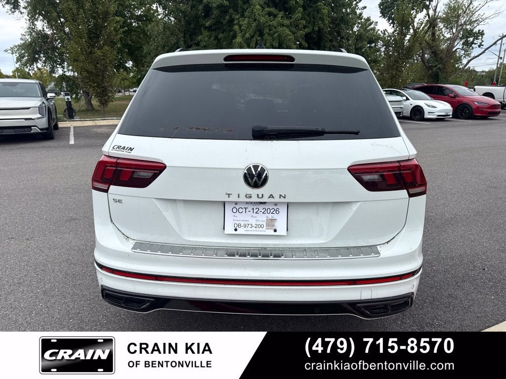 2022 Volkswagen Tiguan 2.0T SE R-Line Black