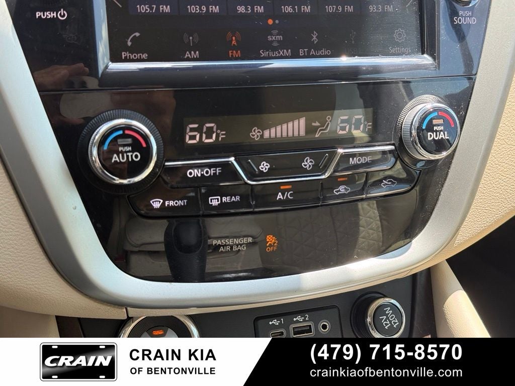 2019 Nissan Murano Platinum - AWD / PANORAMIC SUNROOF / CLEAN CARFAX