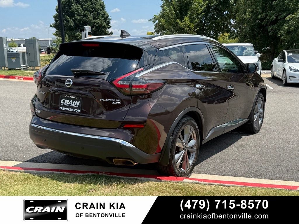 2019 Nissan Murano Platinum - AWD / PANORAMIC SUNROOF / CLEAN CARFAX