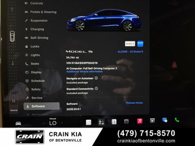 2023 Tesla Model S Standard Range - AWD