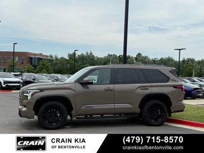 2026 Toyota Sequoia Platinum - 4WD / PANORAMIC SUNROOF / ONE OWNER