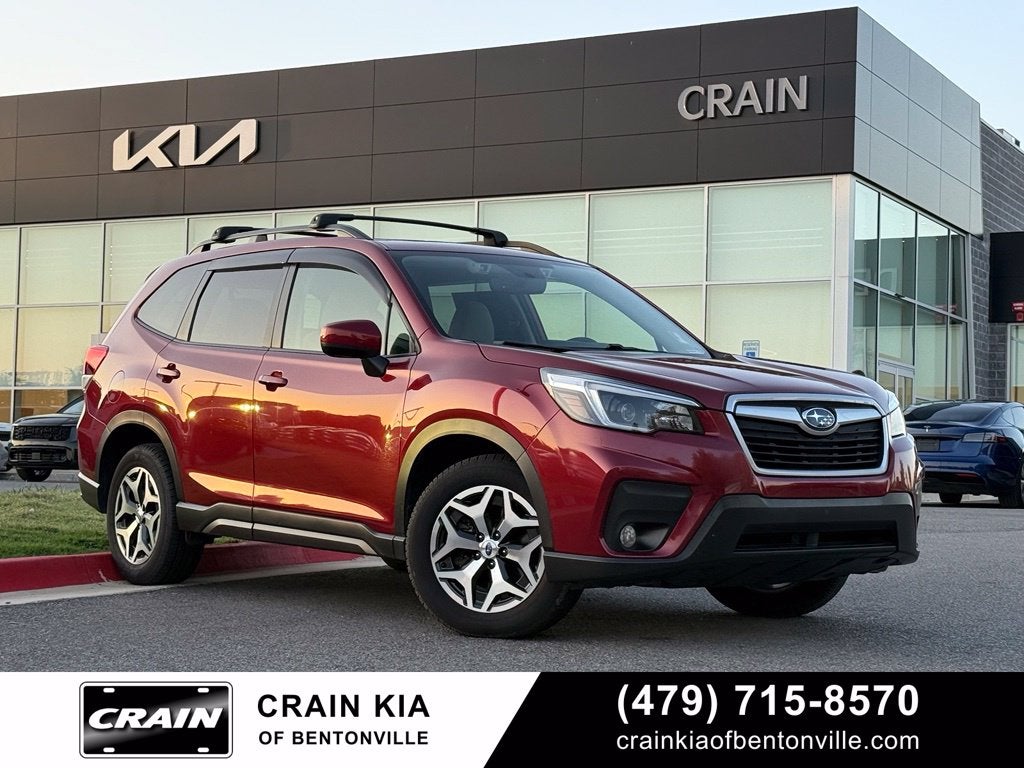 2021 Subaru Forester Premium - AWD / CLEAN CARFAX / PANORAMIC SUNROOF
