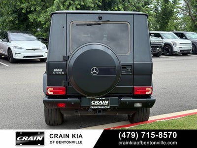 2017 Mercedes-Benz G-Class G 550 4MATIC® / SUNROOF / CARFAX ONE OWNER