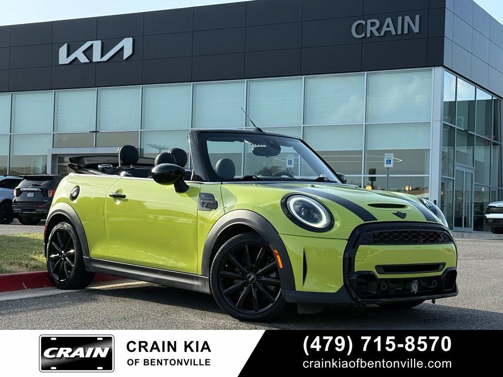 2022 MINI Cooper S Signature - CONVERTIBLE / CARFAX ONE OWNER