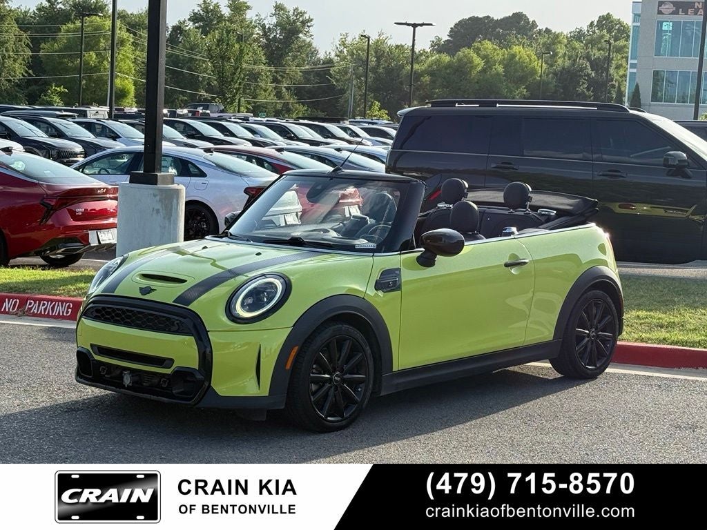 2022 MINI Cooper S Signature - CONVERTIBLE / CARFAX ONE OWNER