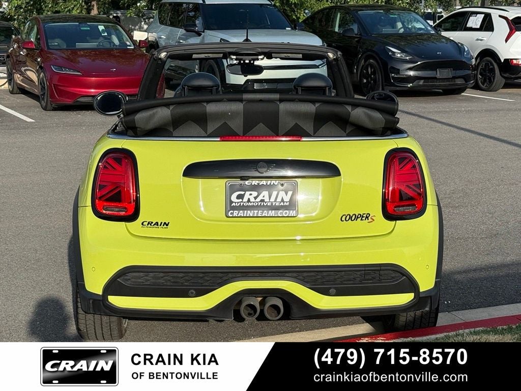 2022 MINI Cooper S Signature - CONVERTIBLE / CARFAX ONE OWNER