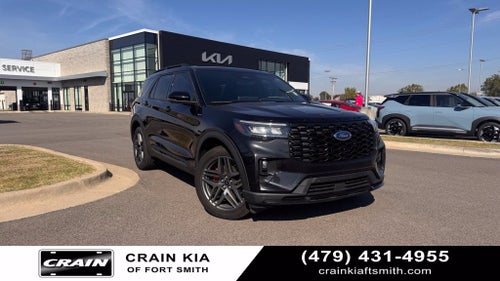2025 Ford Explorer ST-Line 4X4 / ONE OWNER / MOONROOF / NAV