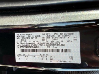 2023 Ford F-250SD King Ranch MAX RECLINE SEATS / MOONROOF