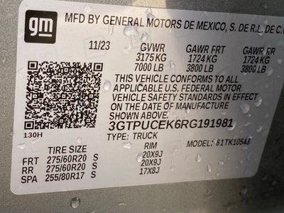 2024 GMC Sierra 1500 Elevation ONE OWNER / 4X4
