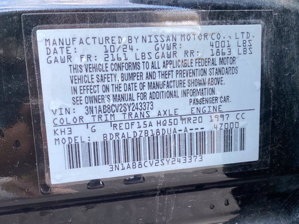 2025 Nissan Sentra SV