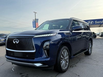 2025 INFINITI QX80 SENSORY HEATED SEATS / MOONROOF / ONE OWNER