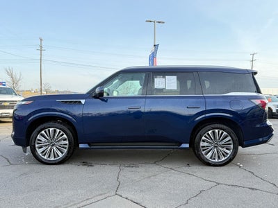 2025 INFINITI QX80 SENSORY HEATED SEATS / MOONROOF / ONE OWNER