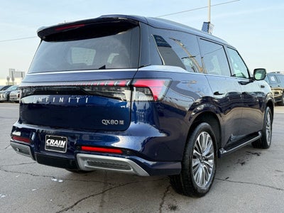 2025 INFINITI QX80 SENSORY HEATED SEATS / MOONROOF / ONE OWNER