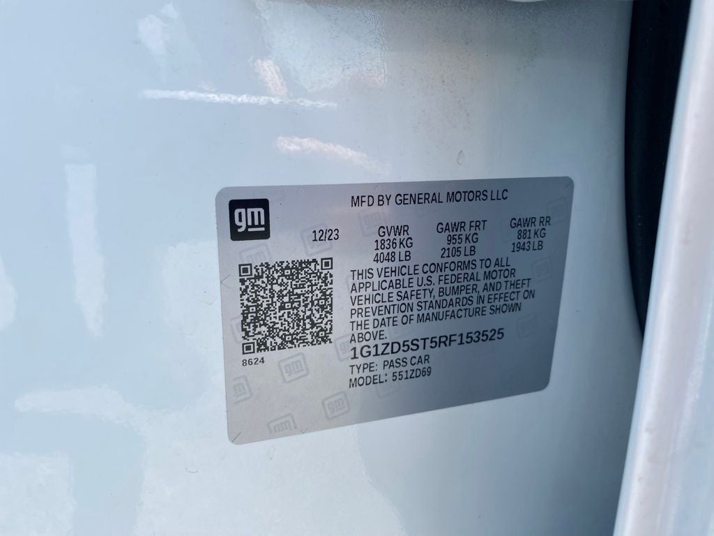 2024 Chevrolet Malibu LT 1LT