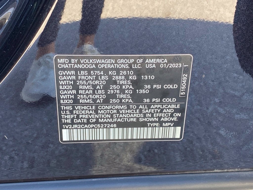 2023 Volkswagen Atlas 3.6L V6 SE w/Technology