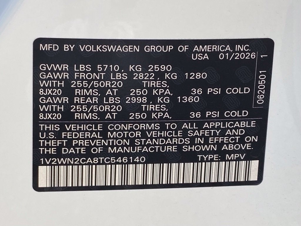 2026 Volkswagen Atlas SE w/Technology