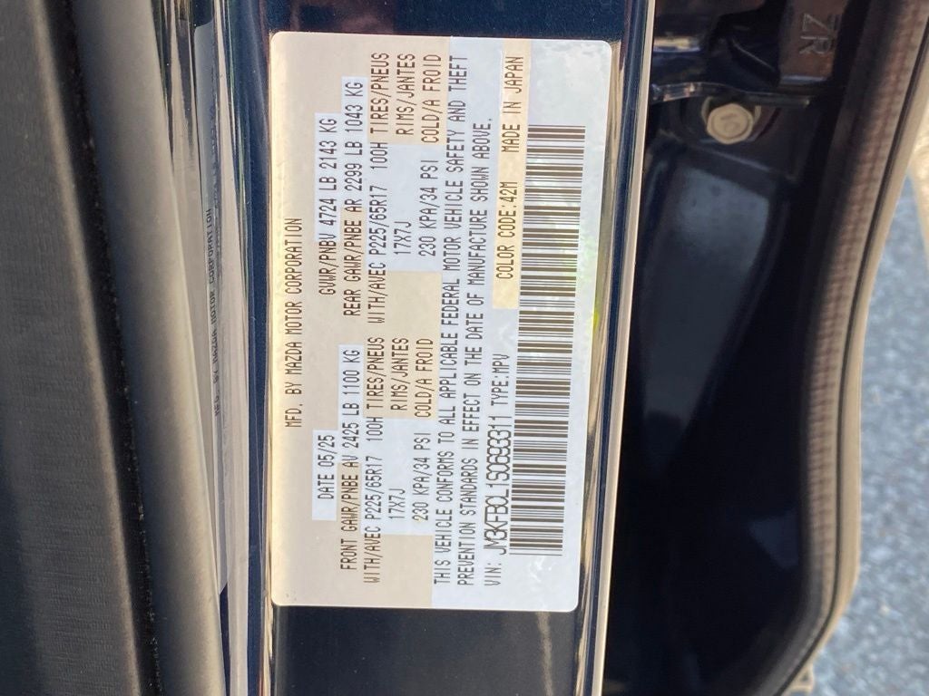2025 Mazda Mazda CX-5 2.5 S Preferred Package