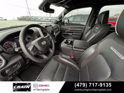 2025 RAM 1500 Laramie Dual–Pane Panoramic Sunroof