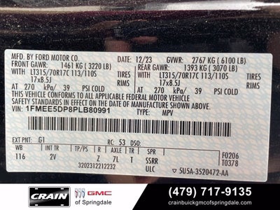 2023 Ford Bronco Outer Banks Sasquatch Package