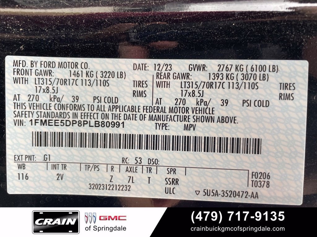 2023 Ford Bronco Outer Banks Sasquatch Package