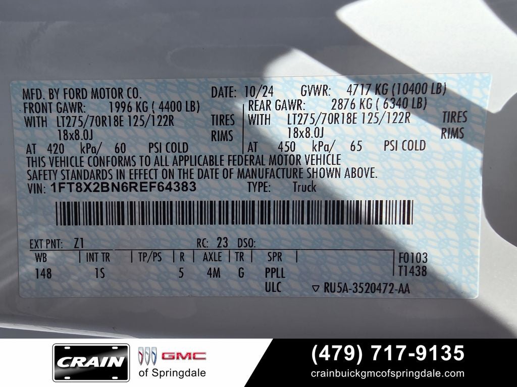 2024 Ford F-250SD XL STX APPEARANCE PACKAGE
