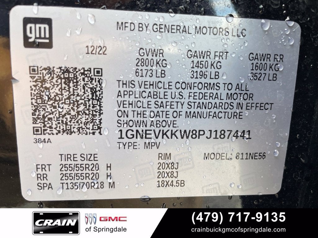 2023 Chevrolet Traverse Premier