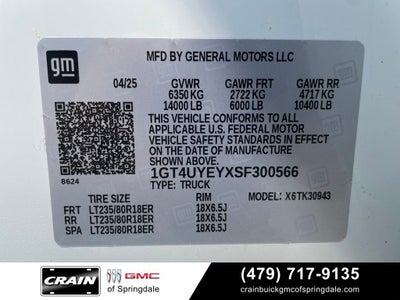 2025 GMC Sierra 3500HD Denali Ultimate DRW