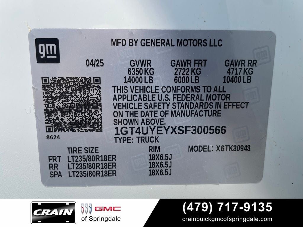 2025 GMC Sierra 3500HD Denali Ultimate DRW