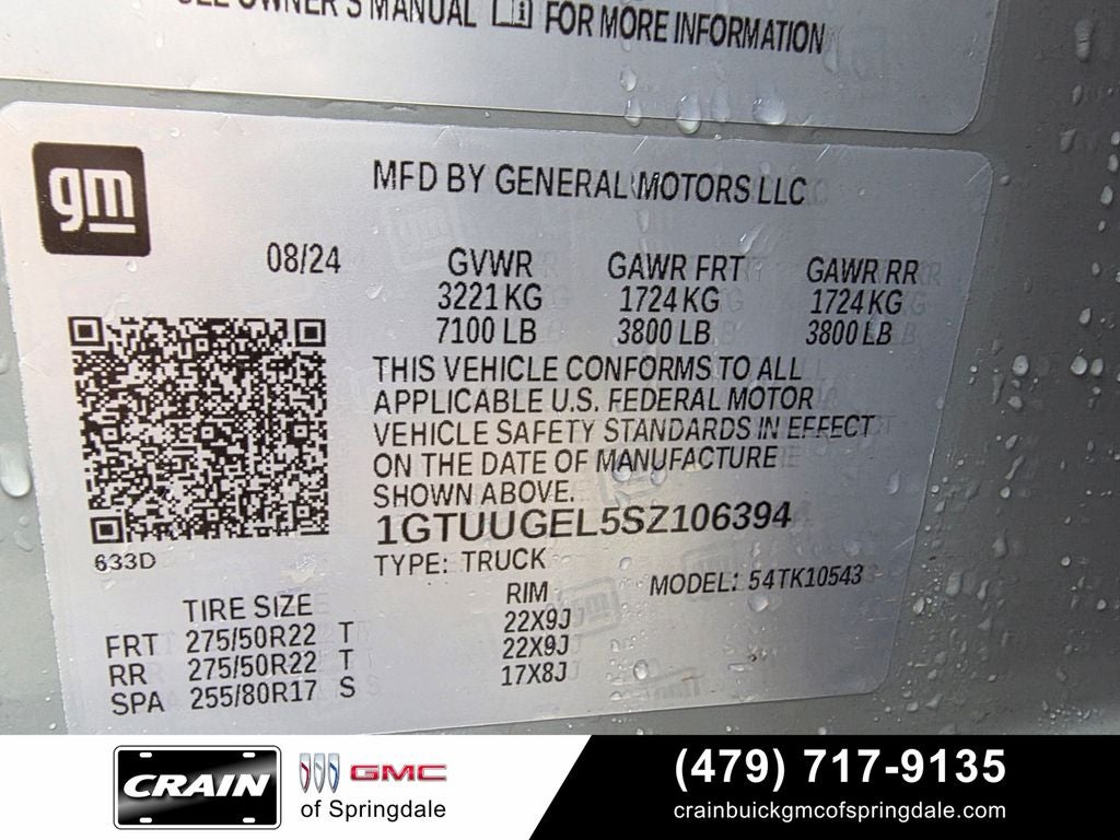 2025 GMC Sierra 1500 Denali SUPER CRUISE TECHNOLOGY PACKAGE