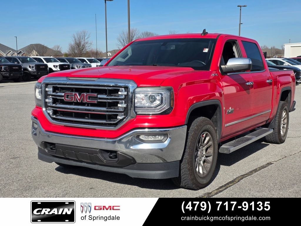 2018 GMC Sierra 1500 SLT 4WD / LEATHER / TOWING PACKAGE