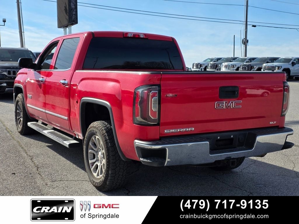 2018 GMC Sierra 1500 SLT 4WD / LEATHER / TOWING PACKAGE
