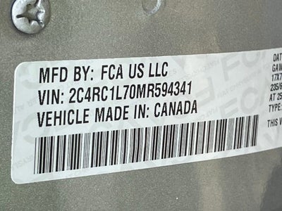 2021 Chrysler Pacifica Hybrid Touring L