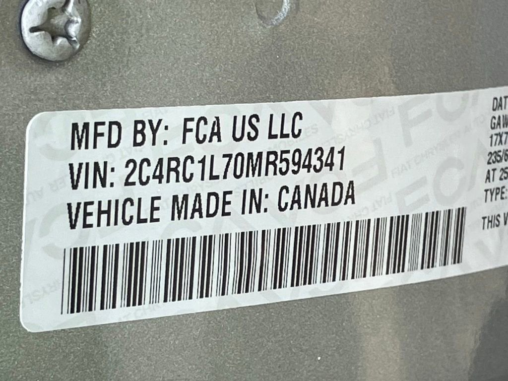 2021 Chrysler Pacifica Hybrid Touring L
