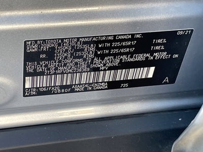 2021 Toyota RAV4 XLE