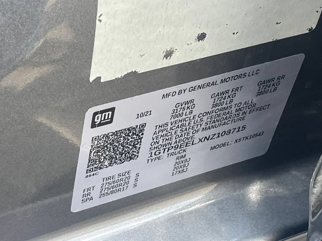 2022 GMC Sierra 1500 Limited AT4
