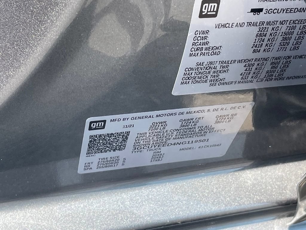 2022 Chevrolet Silverado 1500 LTD RST
