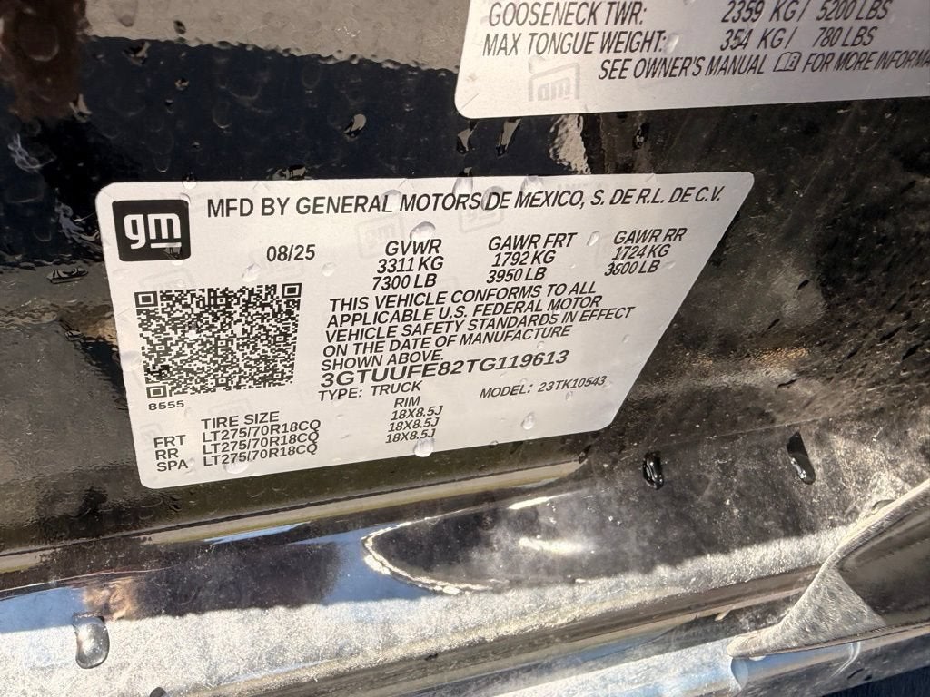 2026 GMC Sierra 1500 AT4X