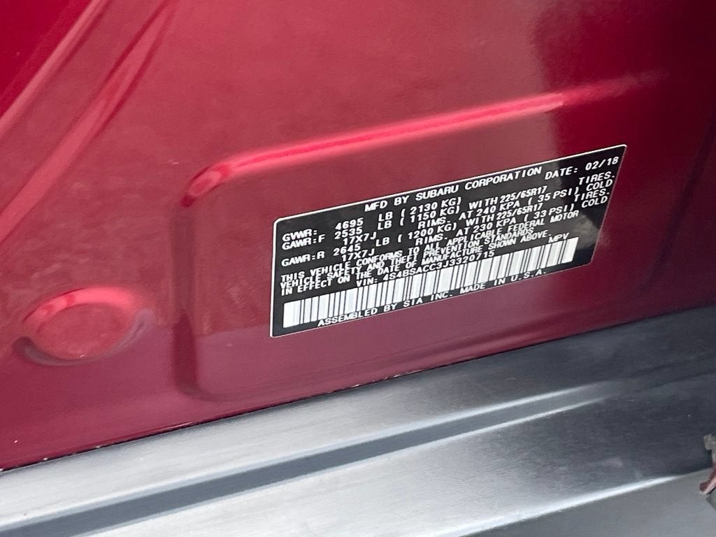 2018 Subaru Outback Premium